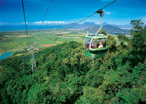 世界遺産キュランダ/スカイレール（ｃ）Skyrail R.C.